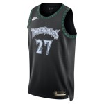 Maillot NBA Minnesota Timberwolves Rudy Gobert Nike 2025-26 Classic Edition Noir Swingman - Homme